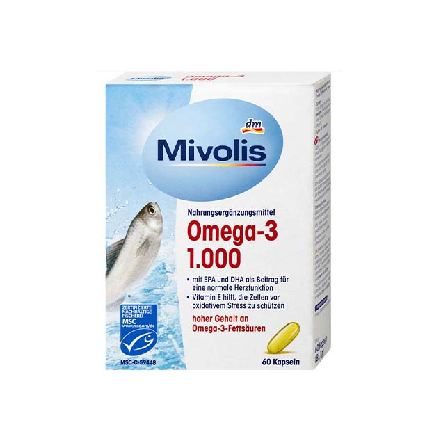امگا۳ میولیس – Mivolis Omega3 60softgel