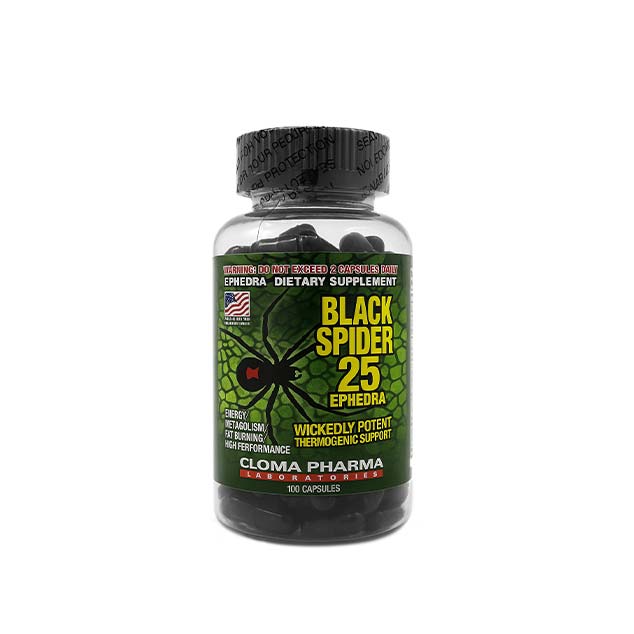 چربی سوز بلک اسپایدر – Black Spider Fat Burner