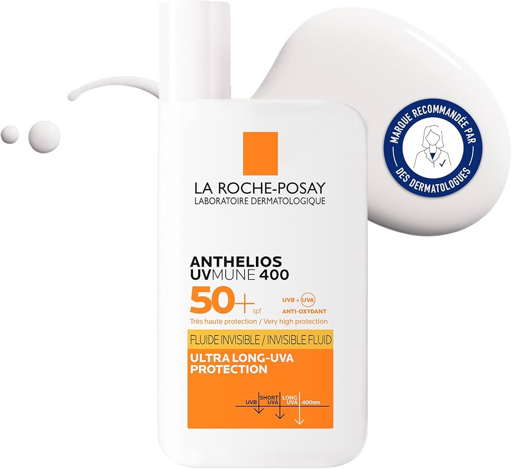 ضدآفتاب 50 میل لاروش پوزای آنتلیوس یووی میون 400 فلوید نامرئی SPF50