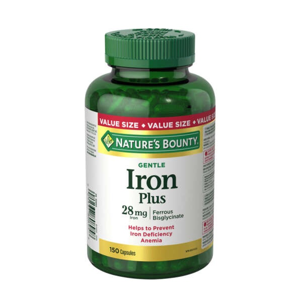 قرص آهن پلاس Gentle Iron Plus نیچرز بونتی (150 عددی)