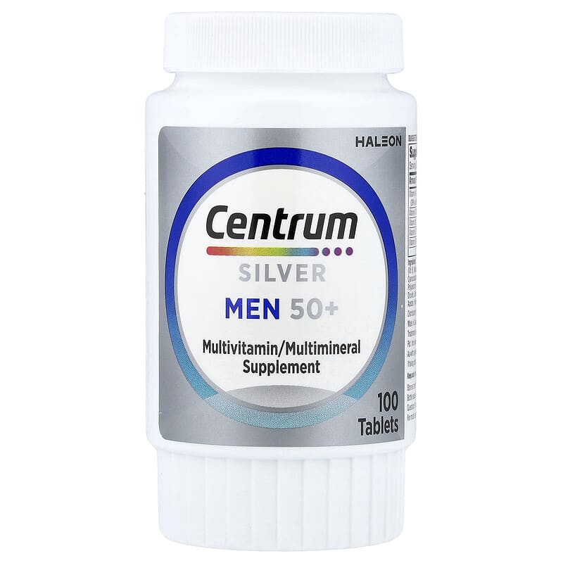 مولتی ویتامین سنتروم آقایان بالای 50 سال Centrum Men (100 عددی)