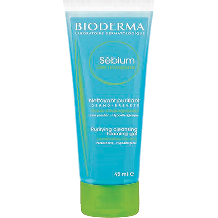 ژل شستشو پوست چرب و مختلط بایودرما Bioderma Sebium Gel Moussant (200 میل)